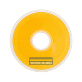 Satijn Lint Geel 38 mm - Aanbieding rol 25 meter Satijn Lint SL - 38MM - 220 - GEEL - ROL - 25M